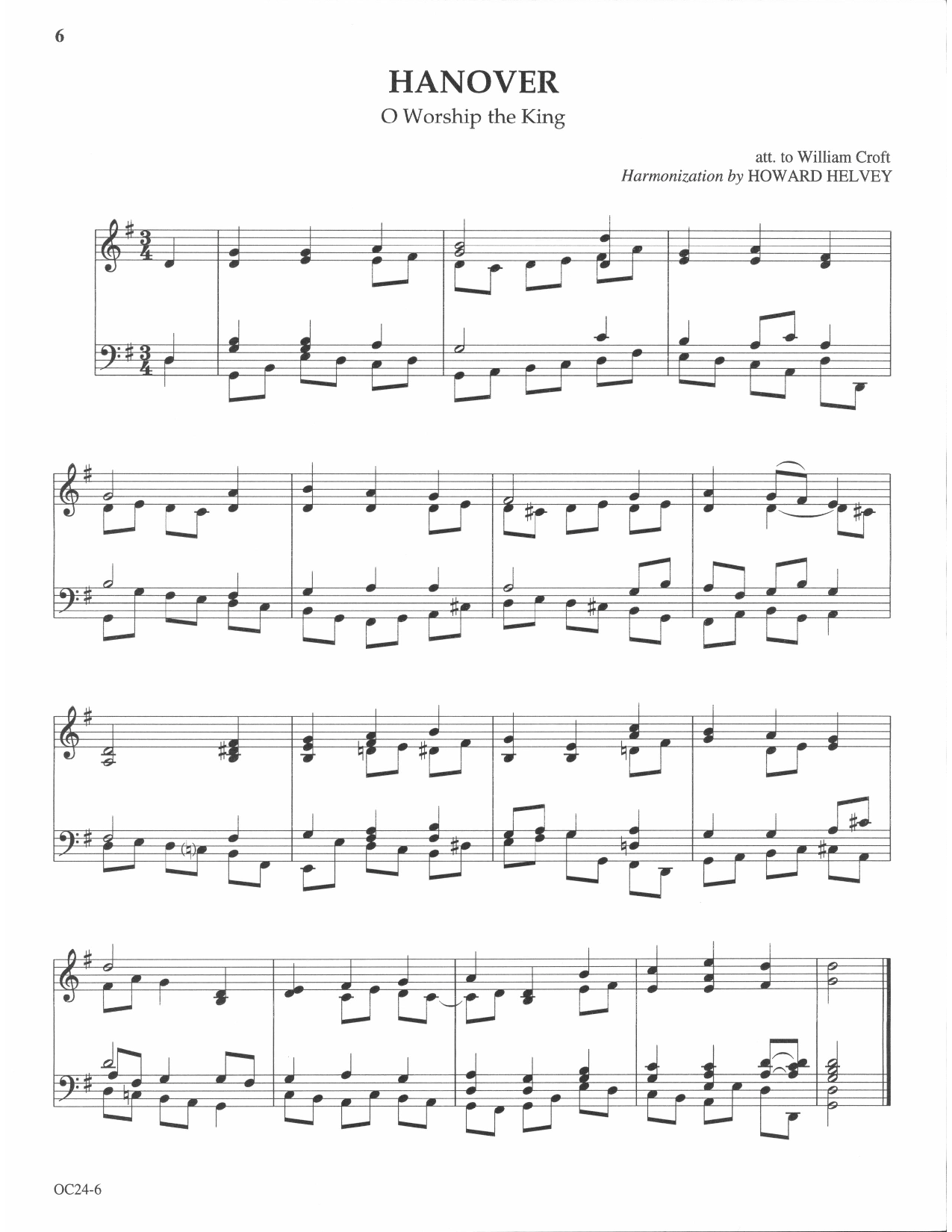 Free Harmonizations For Hymn S-#2
