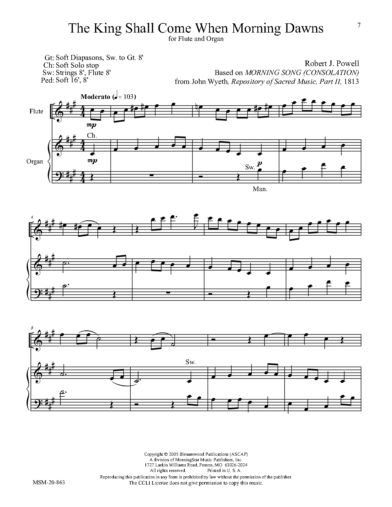 O God Beyond All Praising: Hymn Settings for Flute and Organ