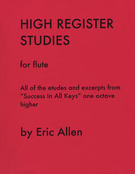 Algebra Ungkarl Cruelty High Register Studies for Flute (Flute Metho | J.W. Pepper Sheet Music