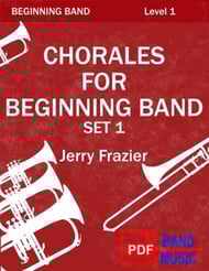 Chorales For Beginning Band By Jerry Frazier J W Pepper Sheet Music