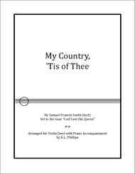 My Country tis of Thee/ God Save the Queen Organ Piano duet