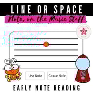 Name The Note Digital Music Game Line And Space J W Pepper Sheet Music
