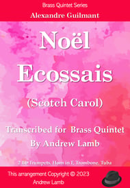 Noel Ecossais (Scotch Carol) (Brass Quintet