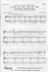 Climb to the Top of the Highest Mountain (SATB&amp;nb | J.W. Pepper 