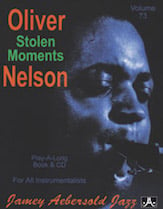 Jamey Aebersold Jazz Volume 73 Oliver Nelson J W Pepper Sheet Music