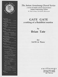 Gate Gate Satb By Brian Tate J W Pepper Sheet Music