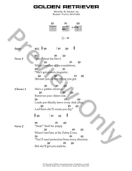 Golden Retriever by SUPER FURRY ANIMALS. Pepper Sheet Music Golden Retriever by SUPER FURRY ANIMALS. Pepper Sheet Music