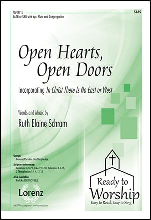 Open Hearts Open Doors (SATB ) by Ruth Elain