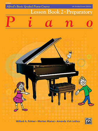Recurso Artículos de primera necesidad Servicio Alfred's Basic Graded Piano Course #2 Lesson Book | J.W. Pepper Sheet Music