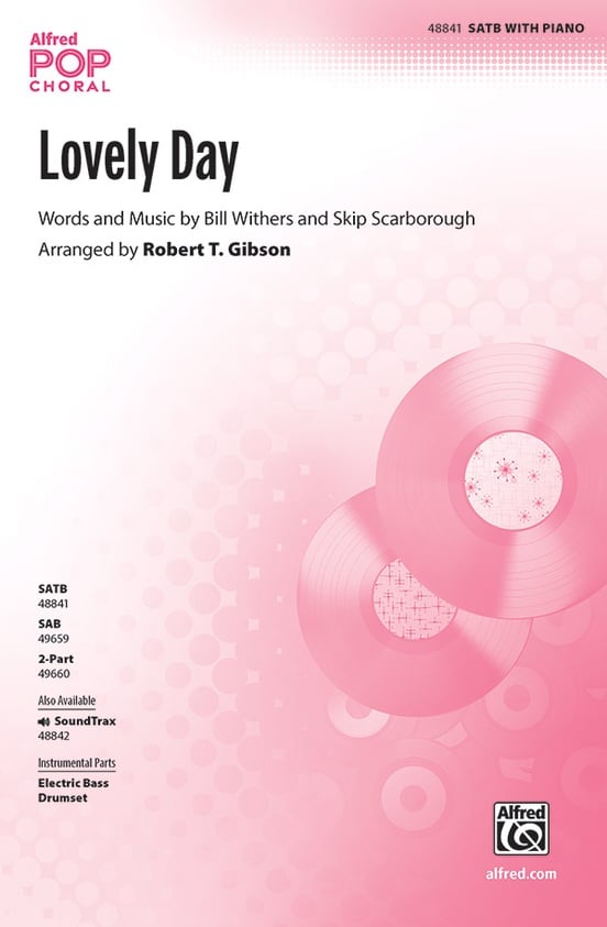 Lovely Day choral sheet music