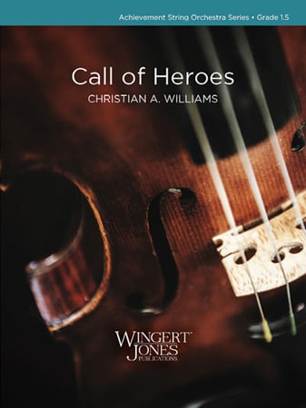 Call of Heroes midwest sheet music cover