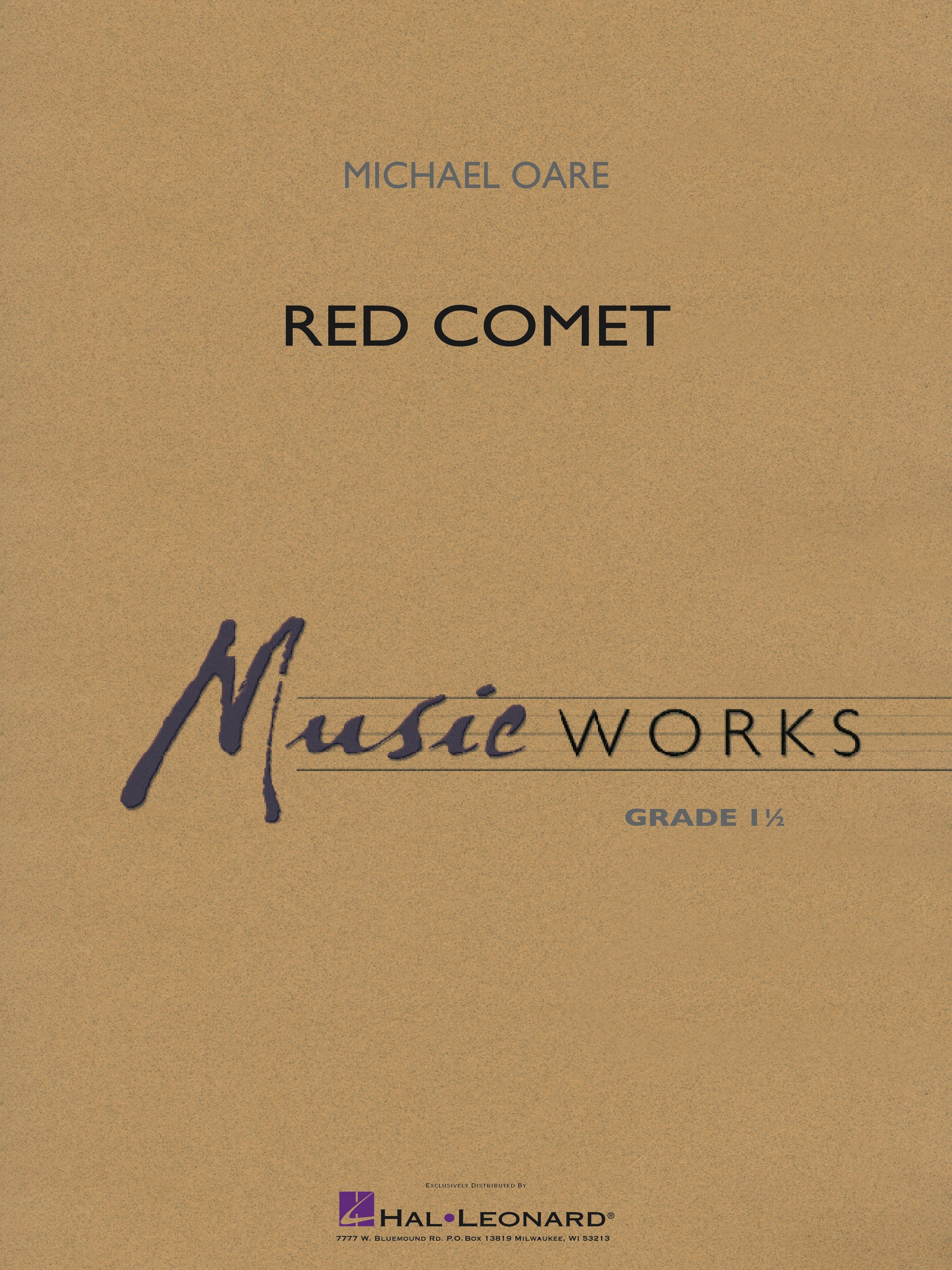 Red Comet band sheet music cover