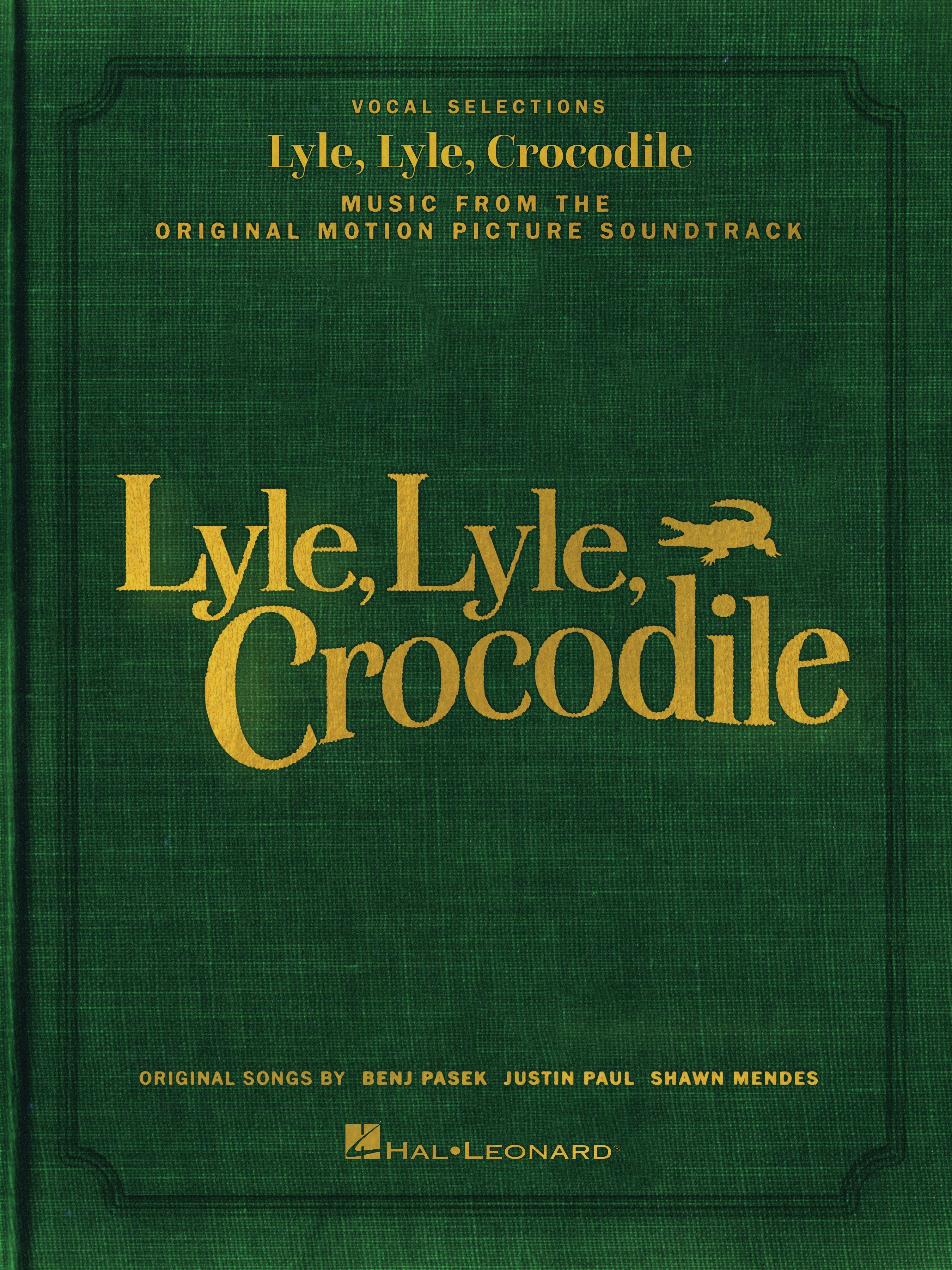 Lyle, Lyle, Crocodile vocal sheet music cover