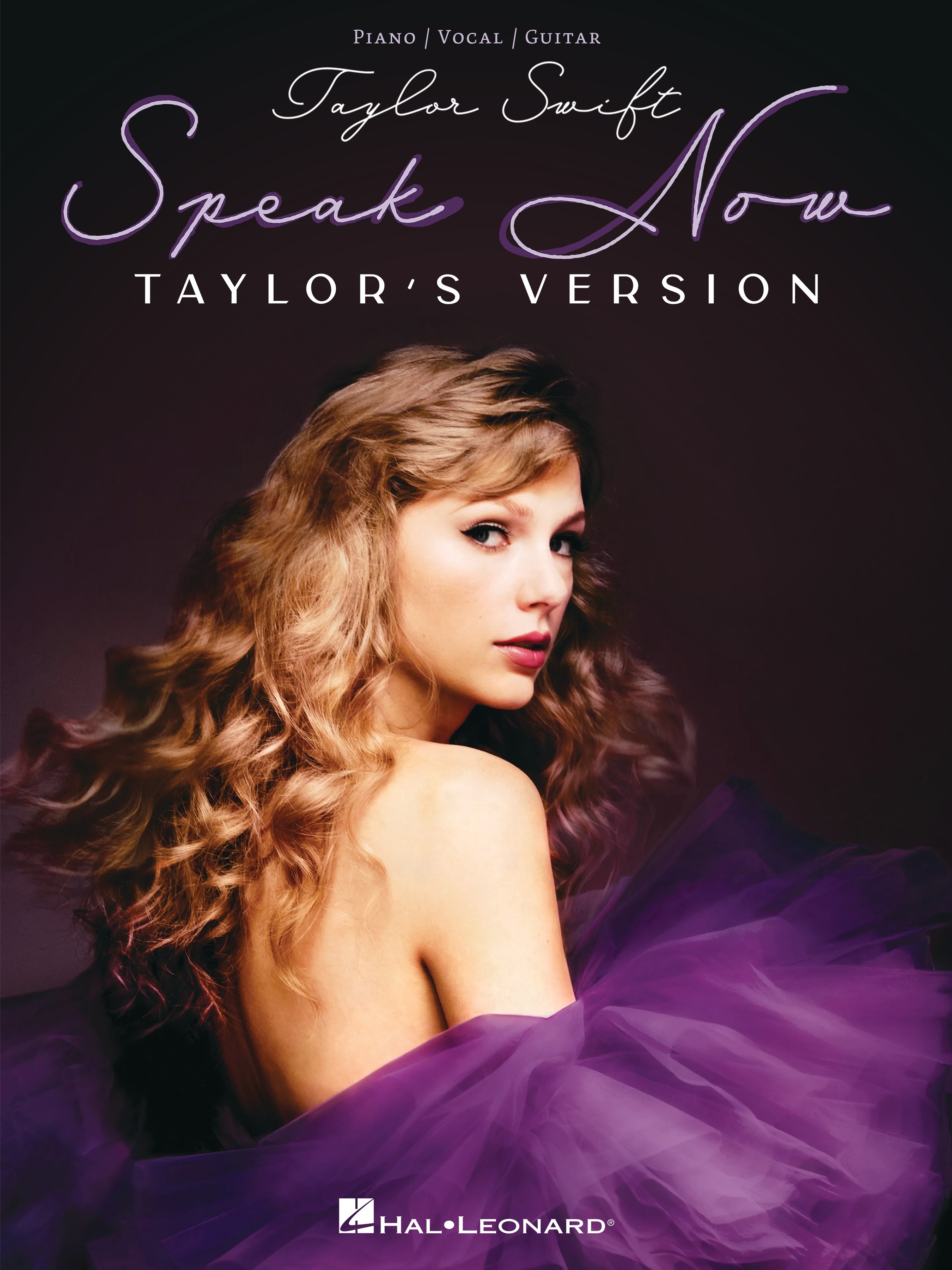 Speak Now (Taylor's Version) vocal sheet music cover