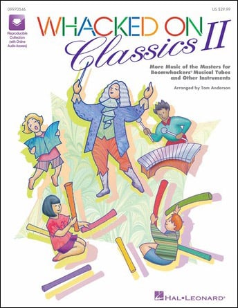 Whacked on Classics II classroom sheet music cover