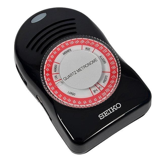 Seiko SQ50-V Quartz Metronome (Black). Pepper Sheet Music