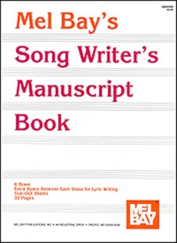 Songwriter's Manuscript Book