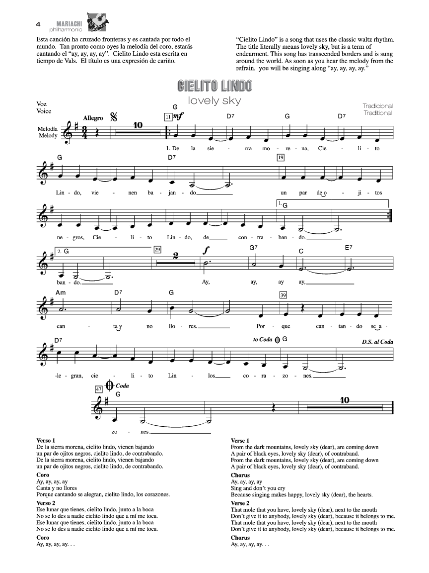 MARIACHI PHILHARMONIC TRUMPET BOOK -P.O.P.