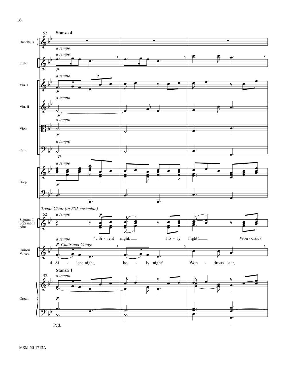 SILENT NIGHT FULL SCORE