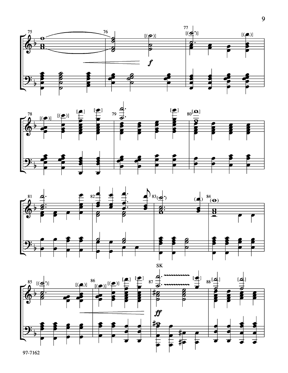 Battle Hymn Tribute 3-6 Octaves