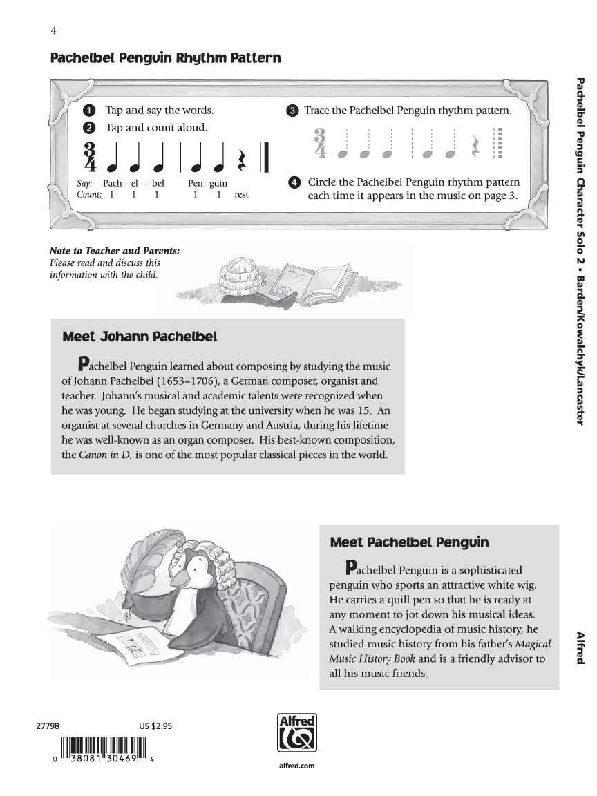 MUSIC FOR LITTLE MOZARTS PACHELBEL PENGUIN