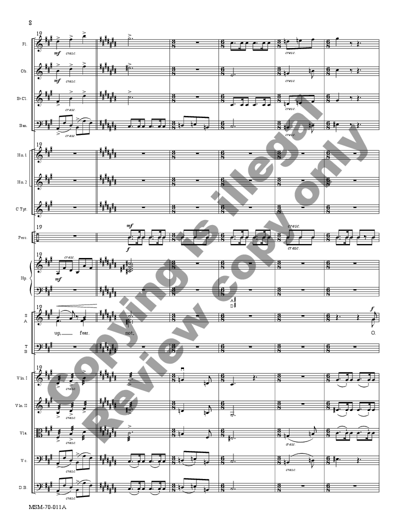 GOOD SHEPHERD ORCHESTRAL PARTS