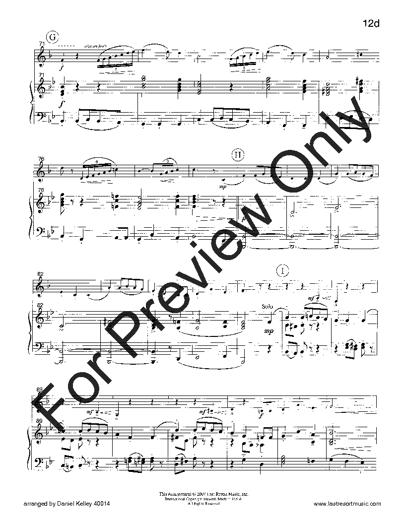 18 Traditional Christmas Solos French Horn and Piano