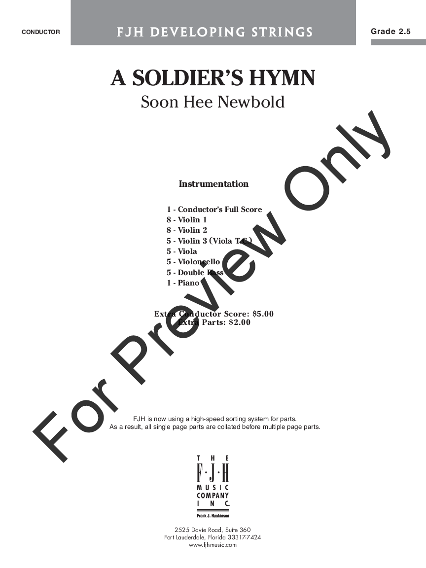 SOLDIERS HYMN