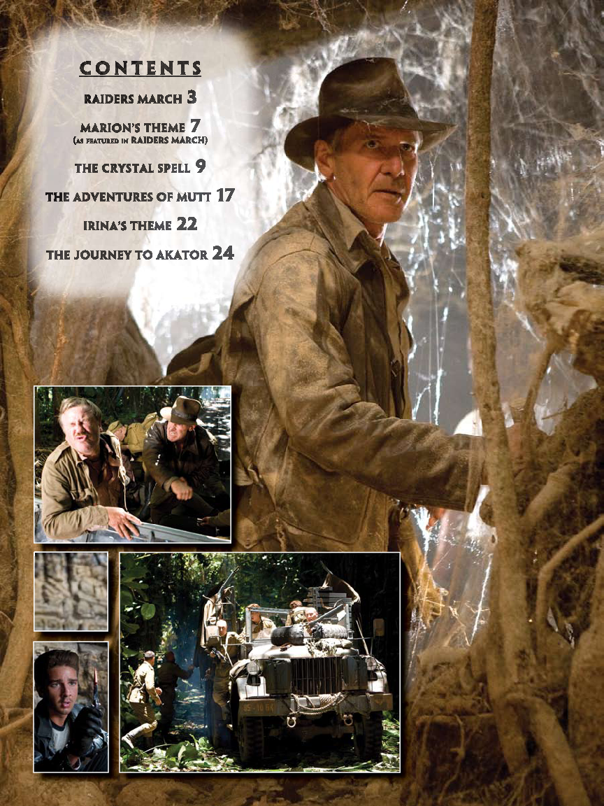 INDIANA JONES AND THE KINGDOM OF THE CRYSTAL SKULL SELECTIONS