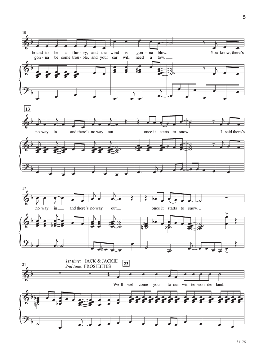 SNOW WAY OUT Book with Online Audio/PDF