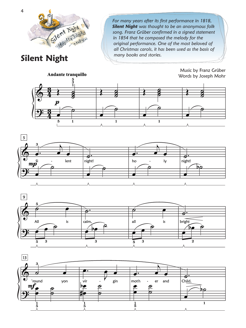 Alfred's Premier Piano Course #4 Christmas