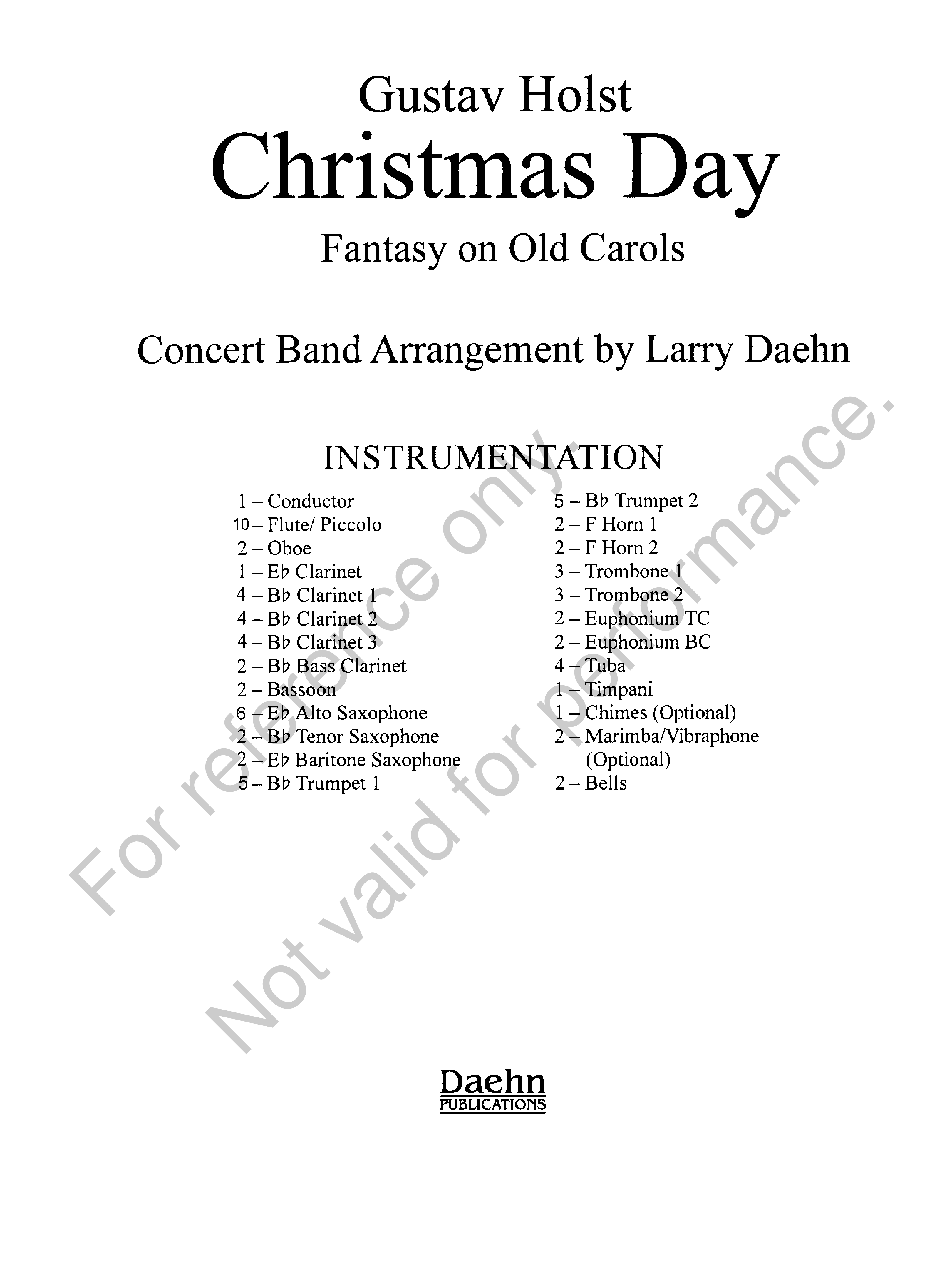 CHRISTMAS DAY