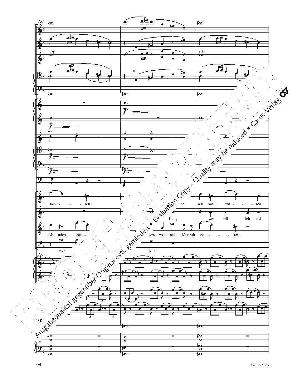 GERMAN REQUIEM Import FULL SCORE