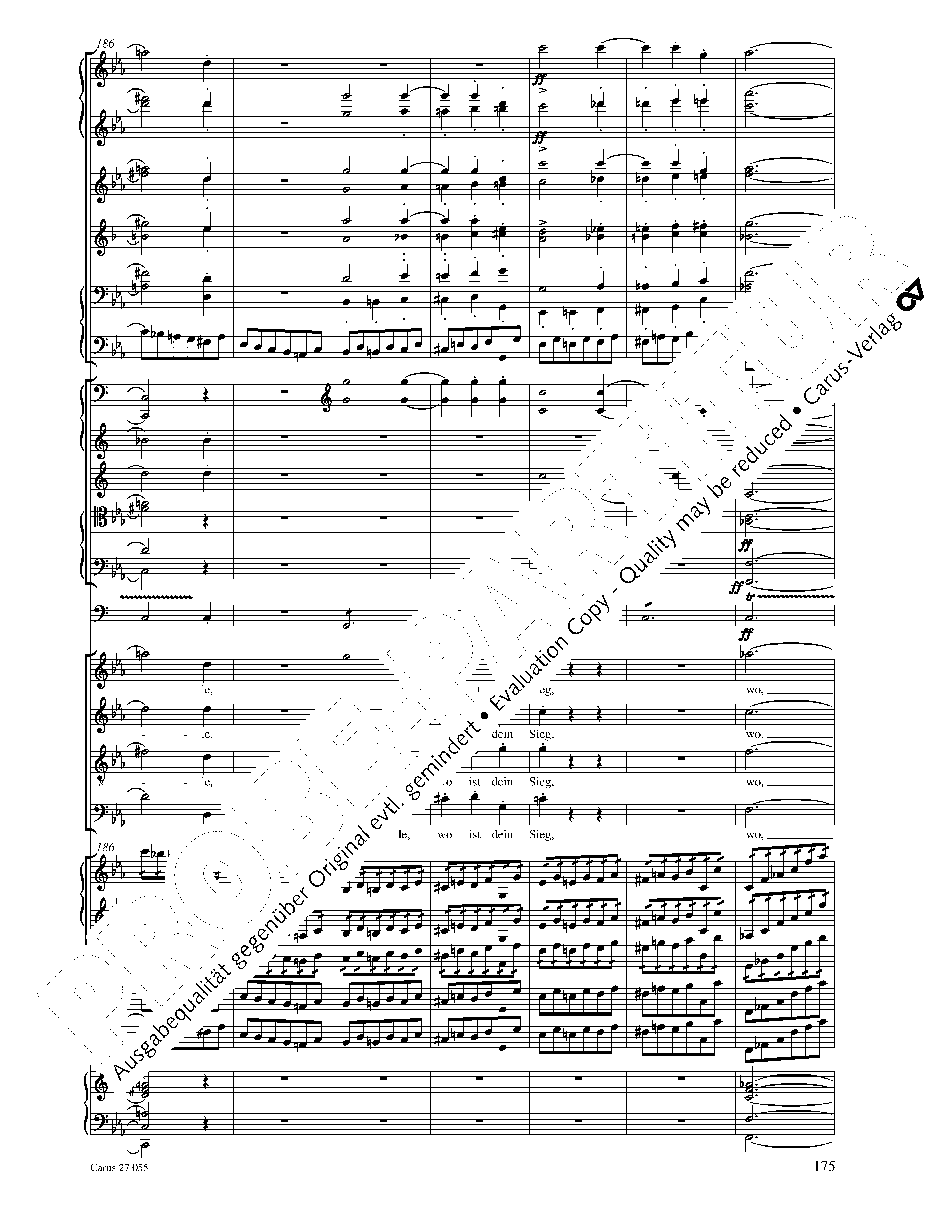 GERMAN REQUIEM Import FULL SCORE