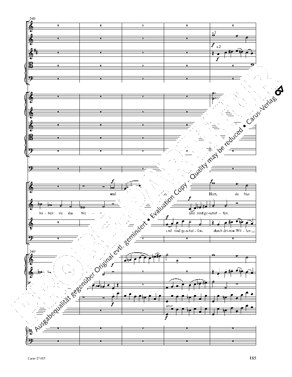 GERMAN REQUIEM Import FULL SCORE