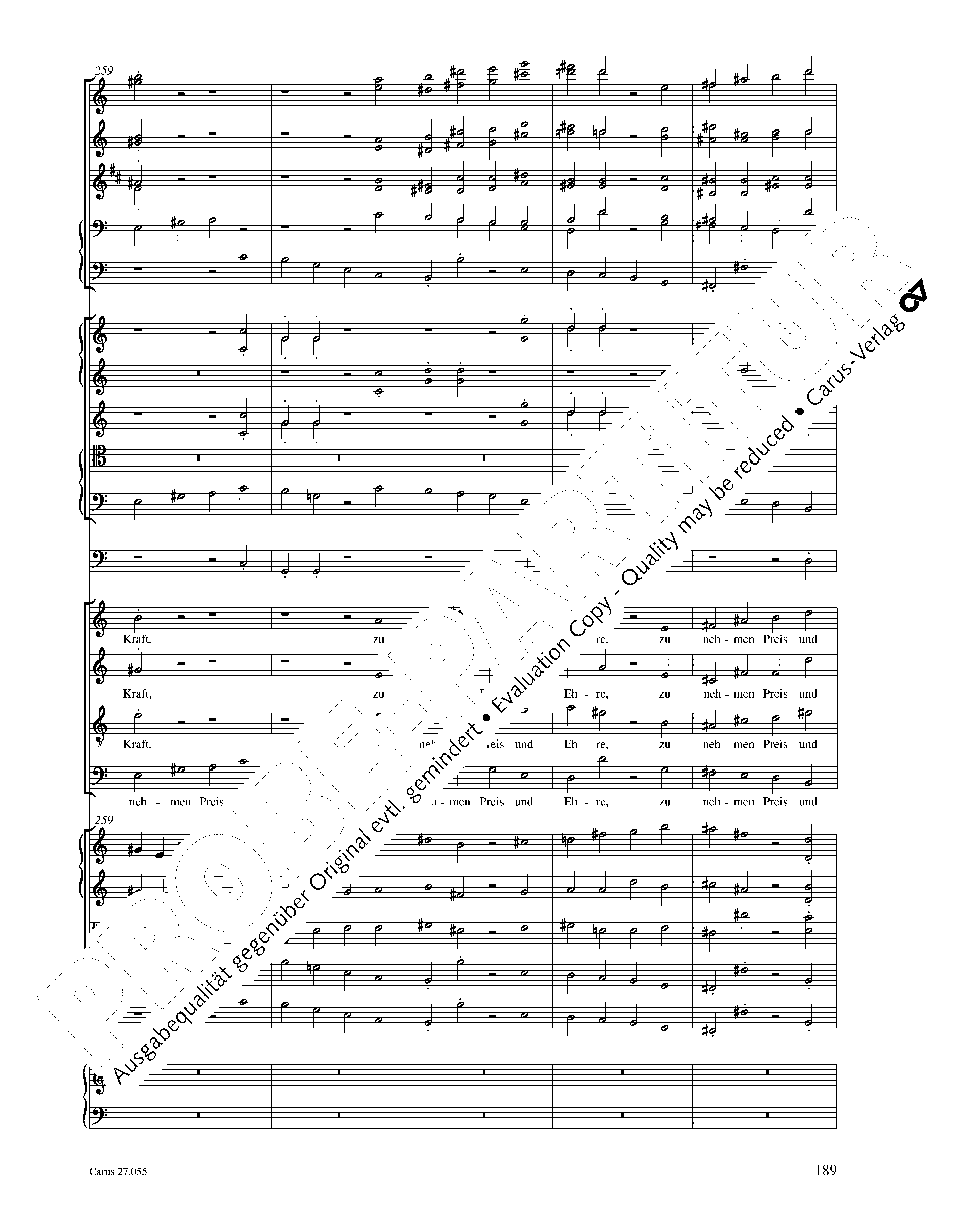 GERMAN REQUIEM Import FULL SCORE