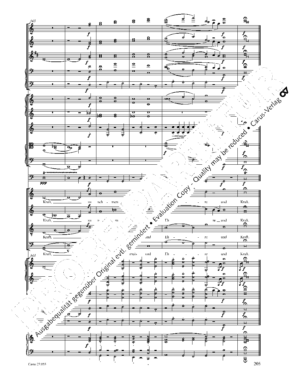 GERMAN REQUIEM Import FULL SCORE