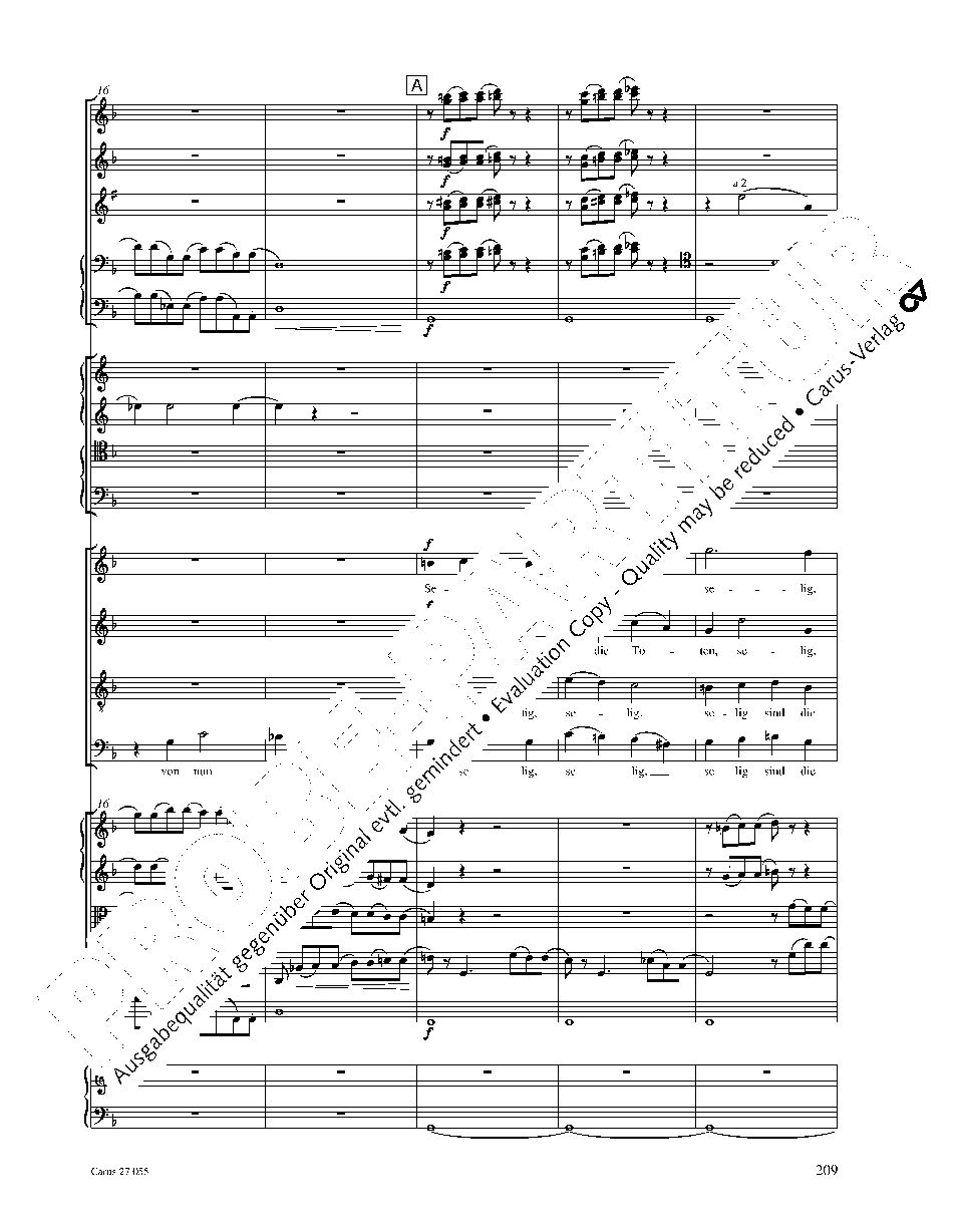 GERMAN REQUIEM Import FULL SCORE