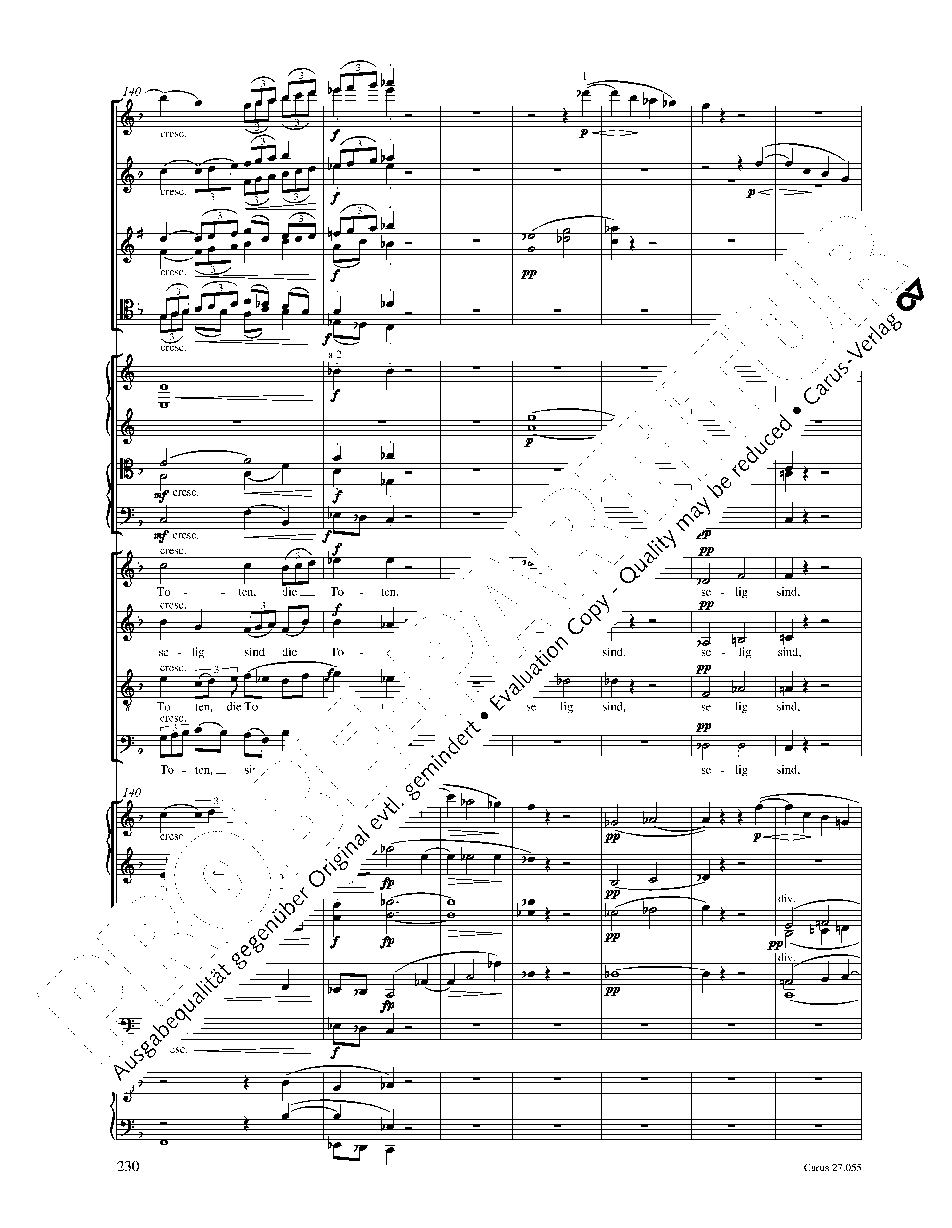 GERMAN REQUIEM Import FULL SCORE