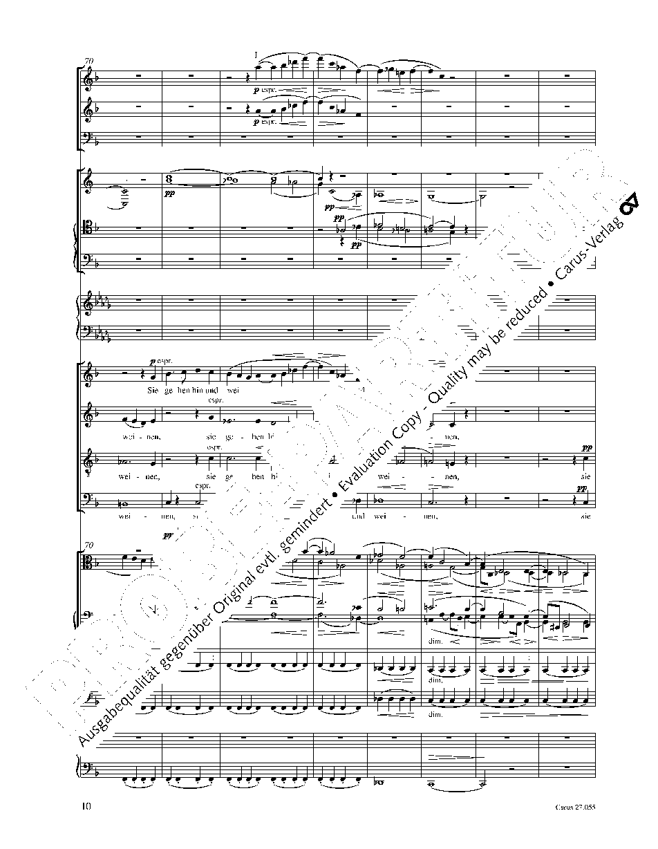 GERMAN REQUIEM Import FULL SCORE