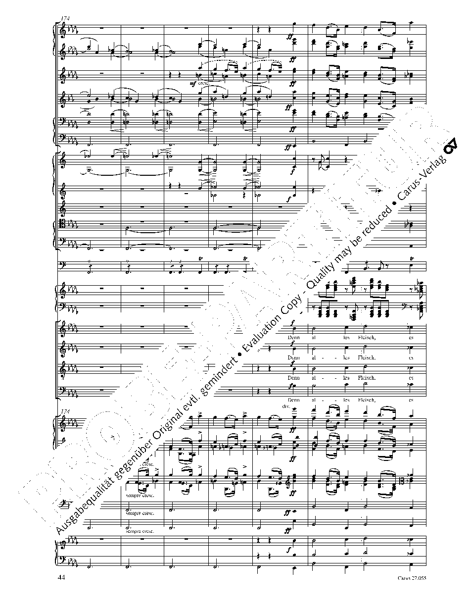 GERMAN REQUIEM Import FULL SCORE