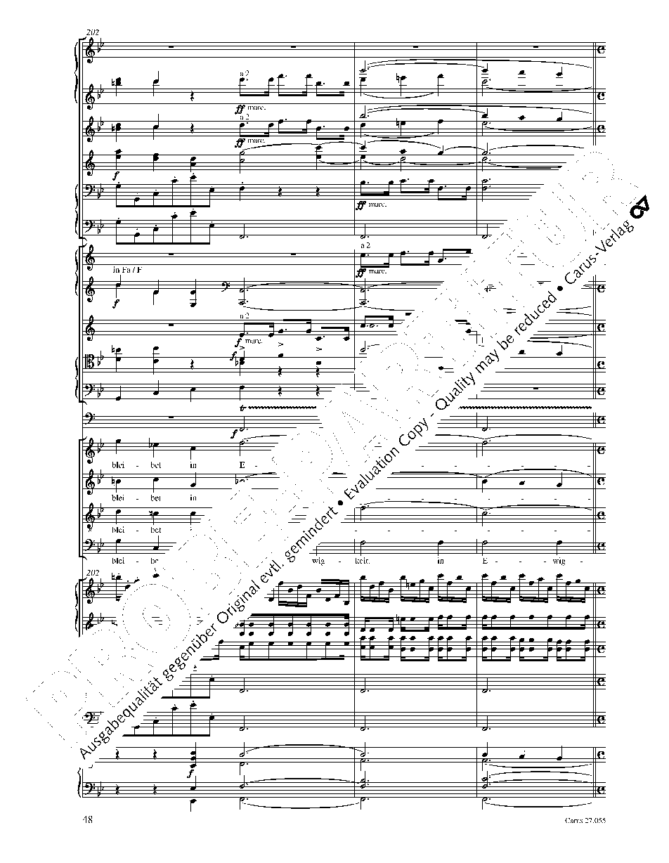 GERMAN REQUIEM Import FULL SCORE