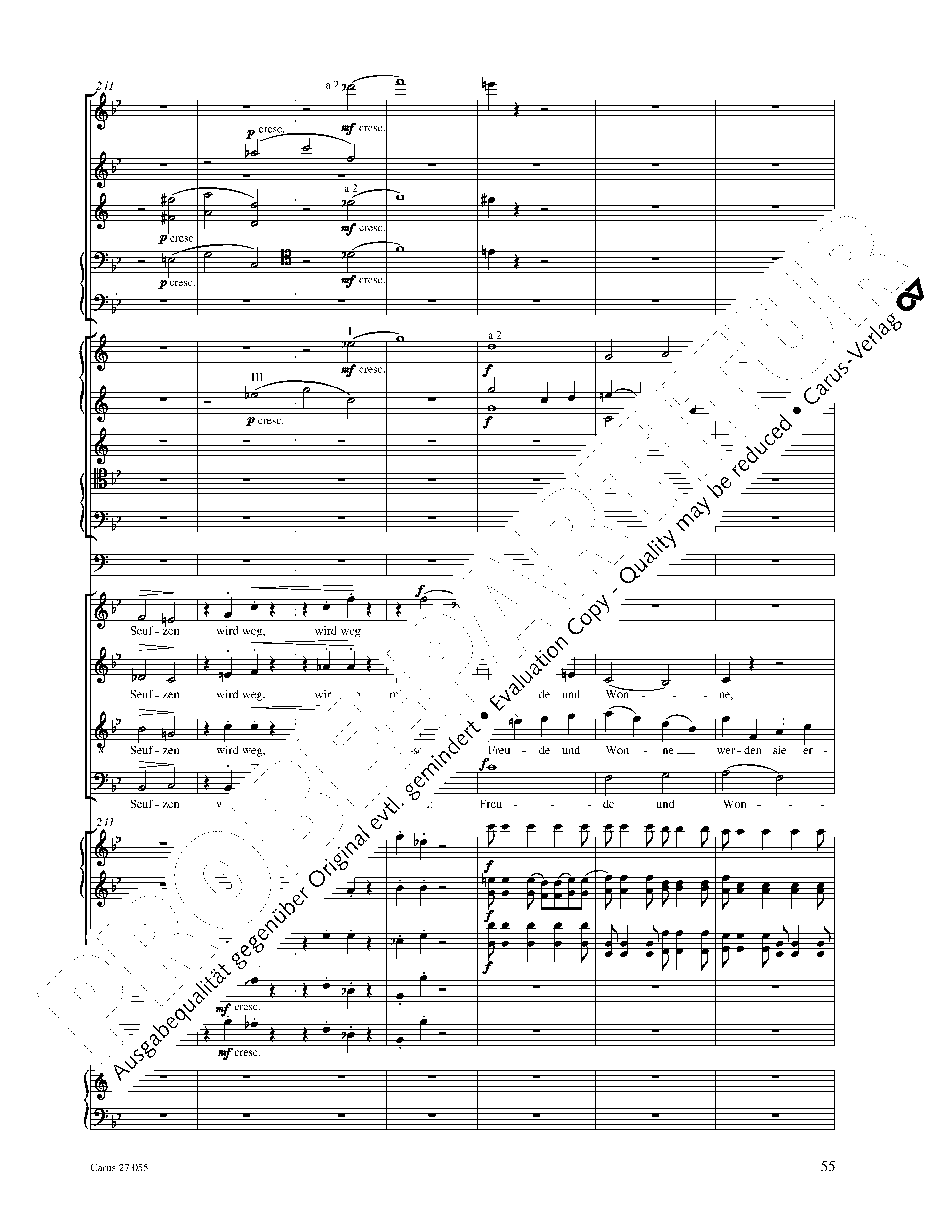 GERMAN REQUIEM Import FULL SCORE