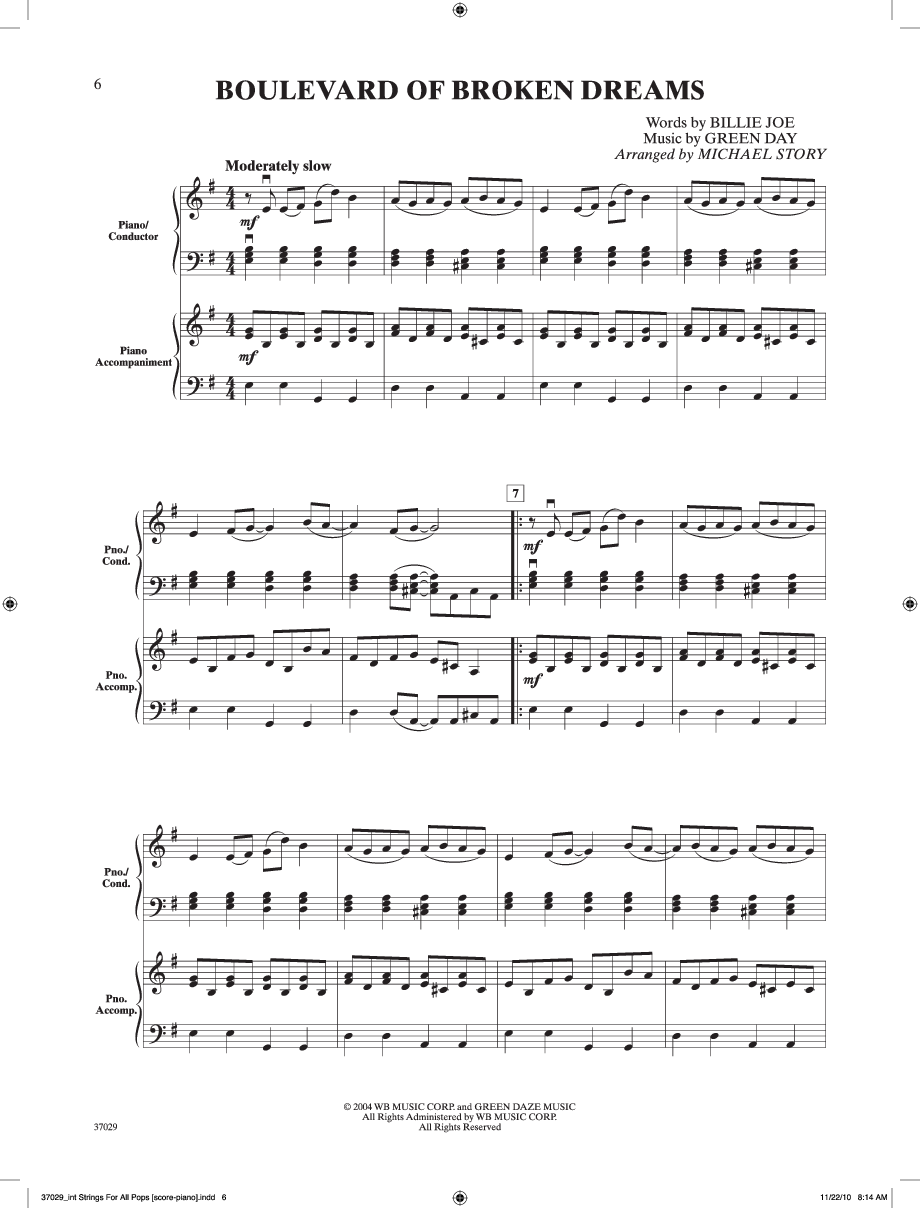 STRINGS FOR ALL POPS PIANO