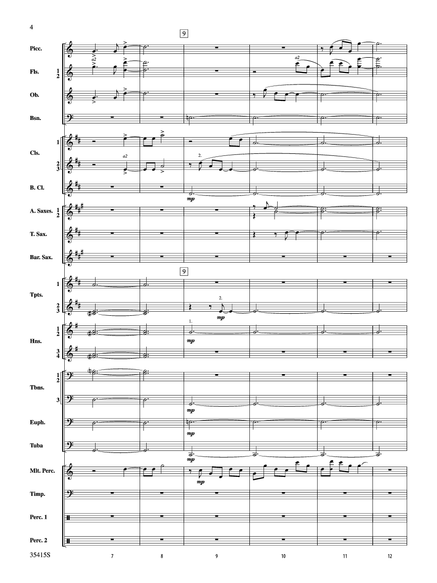 HYMN TUNE RHAPSODY SCORE