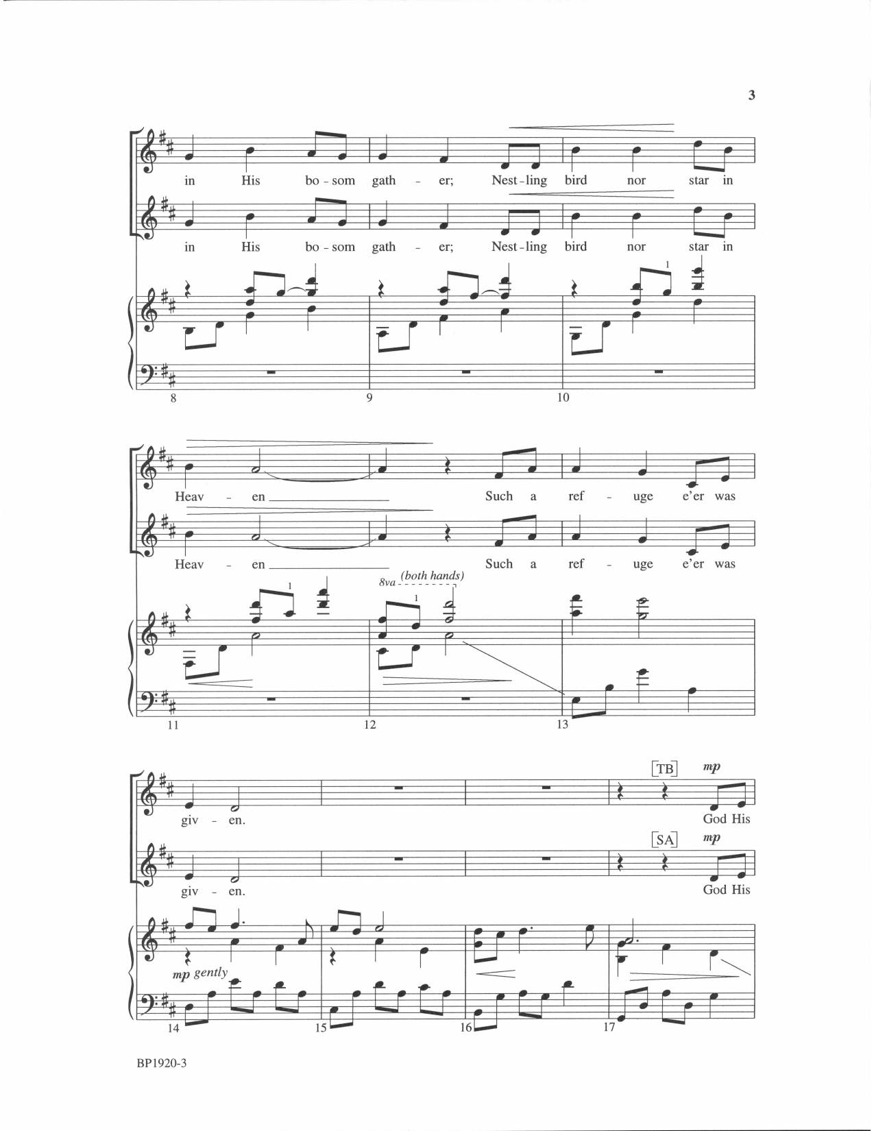 Free Choir Sheet Music – Children of the Heavenly Father – Michael Kravchuk