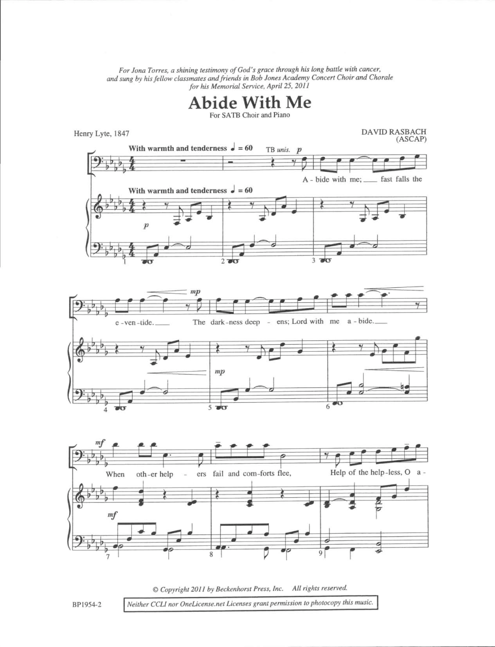 ABIDE WITH ME