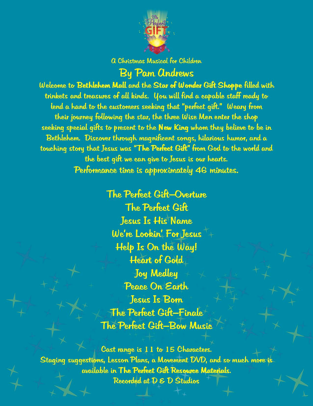The Perfect Gift Kid's Scores/Lyric Sheets pdf