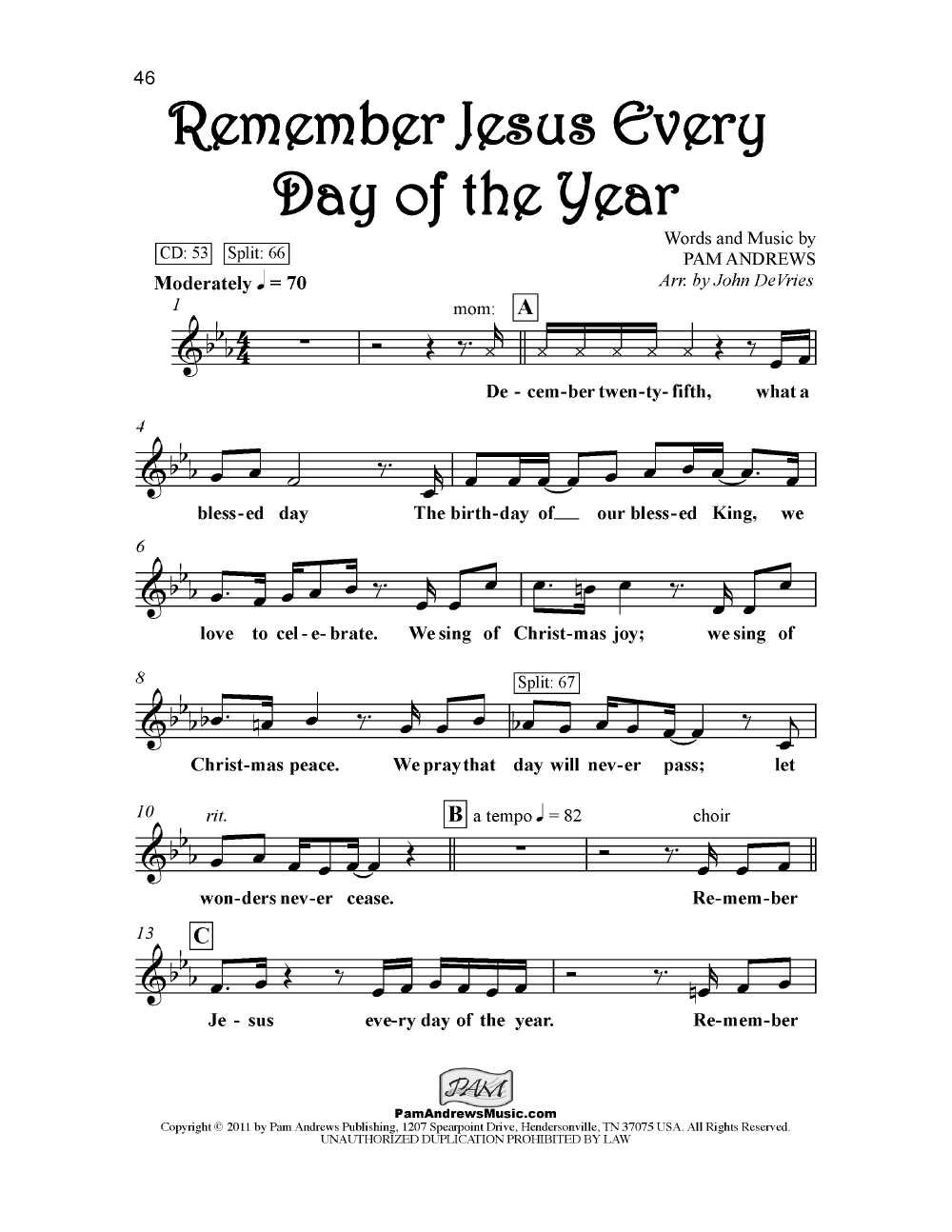 Twas the Night After Christmas Kids Scores/Lyric Sheets pdf