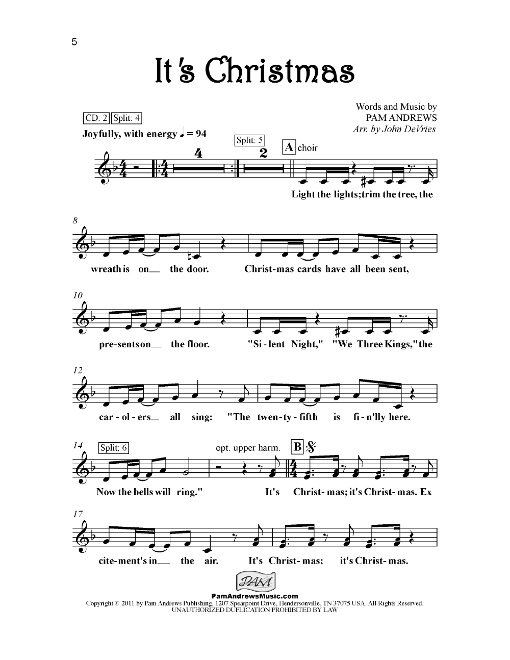 Twas the Night After Christmas Kids Scores/Lyric Sheets pdf